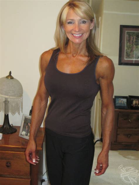 Rachel Is a Mature Lady Sporting a Fit Body and a Nice Brown Bush.